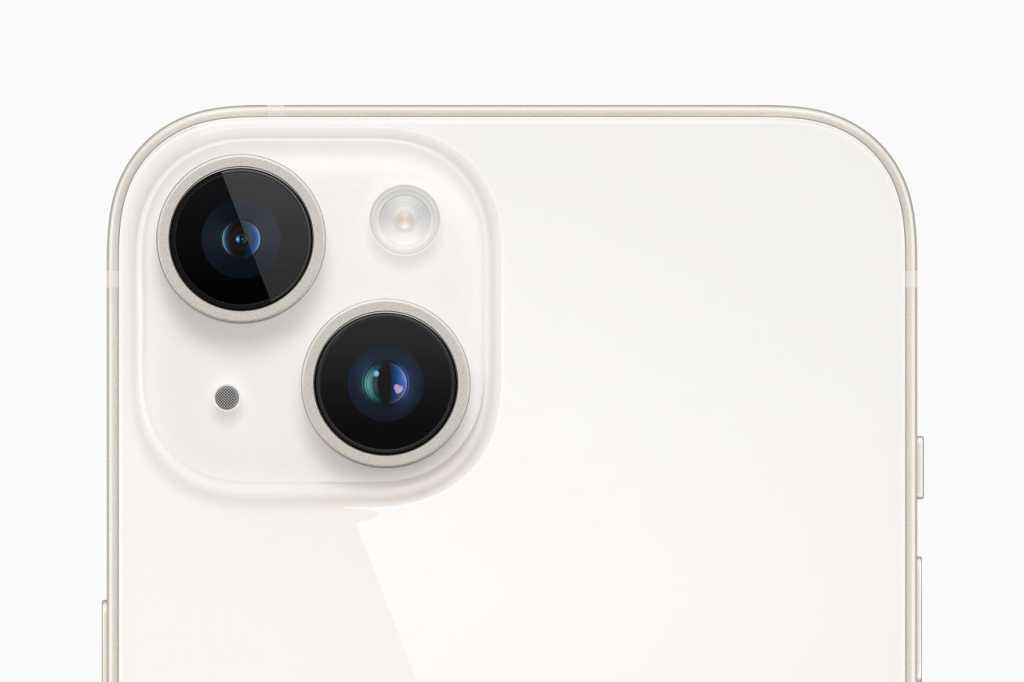 iPhone 14 rear camera setup